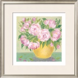 Buy Yellow Vase Peonies I at AllPosters.com