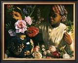 Buy La Negresse aux Pivoines, 1870 at AllPosters.com