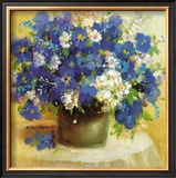 Buy Blaue Blumen Serie at AllPosters.com