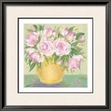 Buy Yellow Vase Peonies II at AllPosters.com