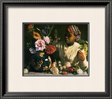Buy La Negresse aux Pivoines, 1870 at AllPosters.com