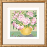 Buy Yellow Vase Peonies I at AllPosters.com