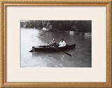 Gustav Klimt and Emilie in a Rowboat