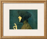 The Woman with a Gold Medallion