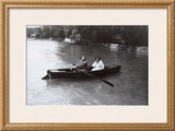 Gustav Klimt and Emilie in a Rowboat