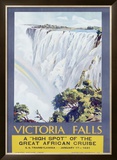 Buy Cunard Line, Victoria Falls, 1931 at AllPosters.com