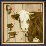 Buy Vache Marron et Blanche at AllPosters.com