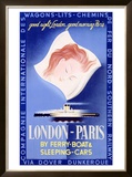 Buy London to Paris at AllPosters.com