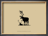 Elk Silhouette VI
