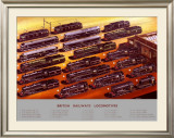 Buy British Railways Locomotives, BR Poster, circa 1950s at AllPosters.com