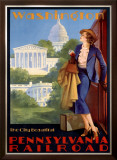 Buy Pennsylvania Railroad, Washington at AllPosters.com