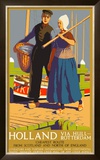 Holland Via Hull-Rotterdam, LNER Poster, 1923-1947