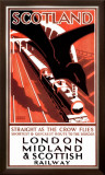 Buy Scotland, Straight as the Crow Flies at AllPosters.com