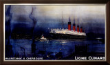 Cunard Line, Mauretania to Cherbourg