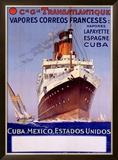 Buy Transatlantique, Vapores Correos Franceses at AllPosters.com