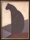 Buy Black Cat in Profile, c.1924 at AllPosters.com