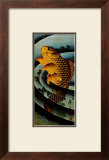 Carp Leaping in a Pool