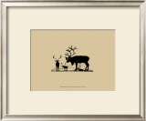 Elk Silhouette II