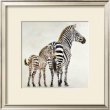 Buy Zebre et Son Petit de Ndutu at AllPosters.com
