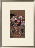 Buy Japanese Rooster with Sunflower in Summer at AllPosters.com