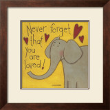 Your are Loved Framed Art Print