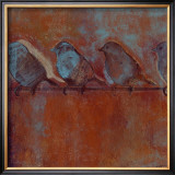 Row of Sparrows I