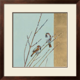 Blue Sparrow Willow I