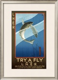 Buy Try a Fly by the LNER, LNER Poster, circa 1925 at AllPosters.com