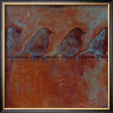 Row of Sparrows II