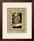 Monkey with Rattan Border II