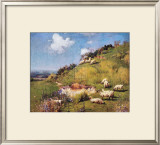 Buy Sheep on a Hillside at AllPosters.com