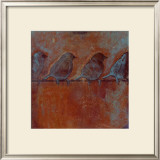 Row of Sparrows II
