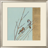 Blue Sparrow Willow I
