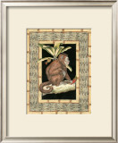 Monkey with Rattan Border II