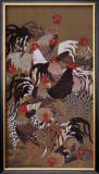 Buy Japanese Rooster with Sunflower in Summer at AllPosters.com