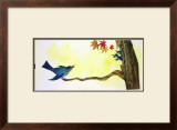 Buy Four Blue Birds at AllPosters.com