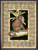 Monkey with Rattan Border II