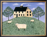 Sheep on the Hillside