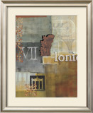 Ionic Revival Framed Art Print