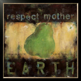 Respect Mother Earth Framed Art Print