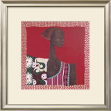 Buy African Pattern Portrait II at AllPosters.com