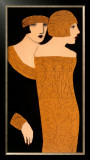 Buy Two Women in Gold Frocks at AllPosters.com