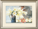 Buy Longiflorum Lilies in a Jug at AllPosters.com