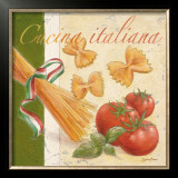 Cucina Italiana Framed Art Print