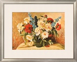Buy Pfingstrosen mit Rittersporn at AllPosters.com