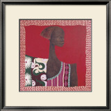 Buy African Pattern Portrait II at AllPosters.com