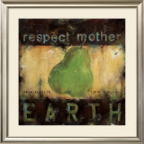 Respect Mother Earth Framed Art Print