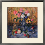 Buy Roses with Blue Vase at AllPosters.com