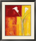Callas Auf Warmen Rot