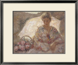 Buy Sentada con la Sombrilla at AllPosters.com
